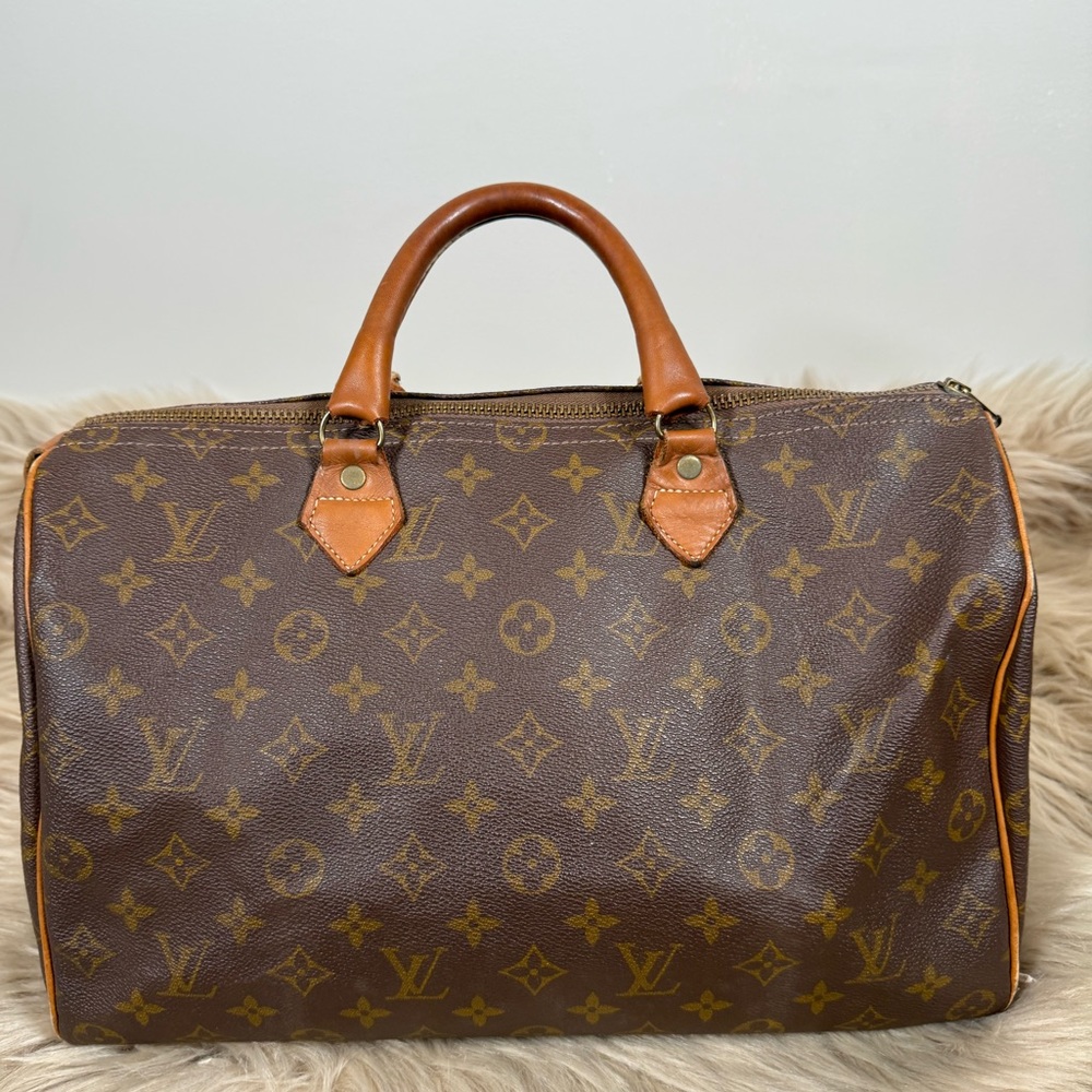 Authentic Rare 1960’s Louis Vuitton Monogram Speedy 30 Handbag Collectible